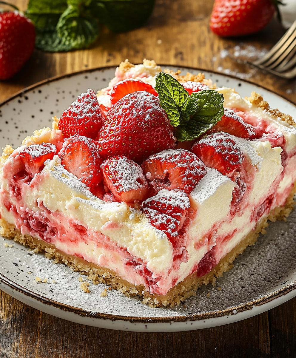Strawberry Cheesecake Dump Cake Recipe