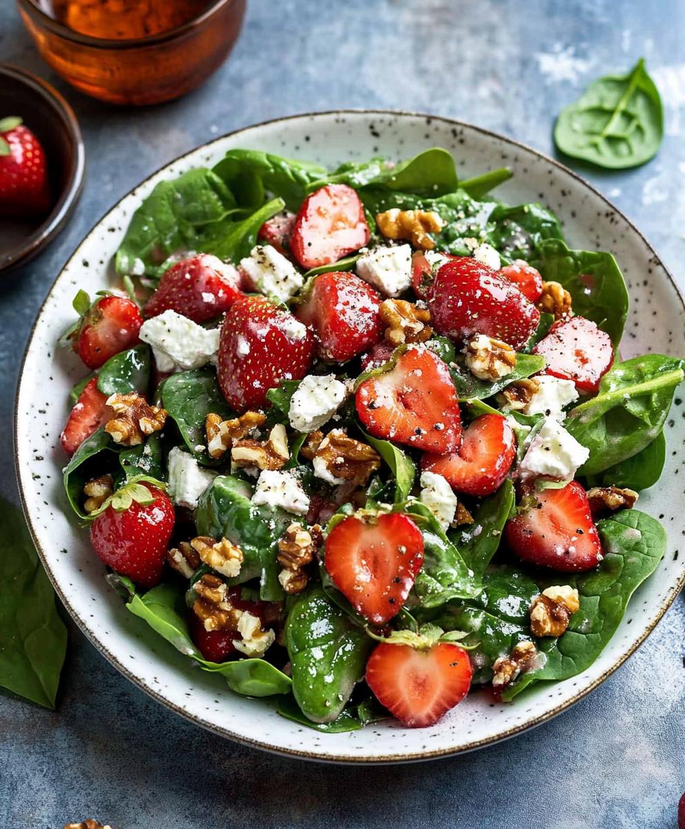 Strawberry Spinach Salad Recipe