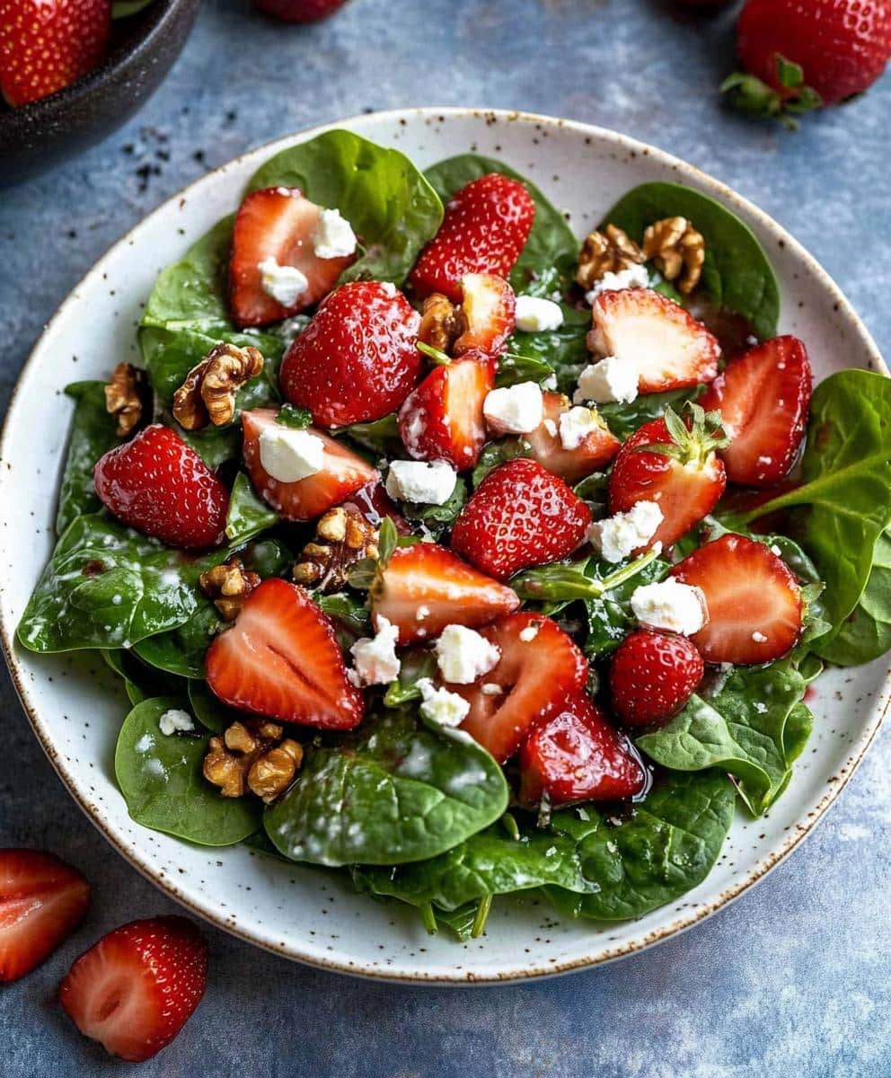Strawberry Spinach Salad Recipe
