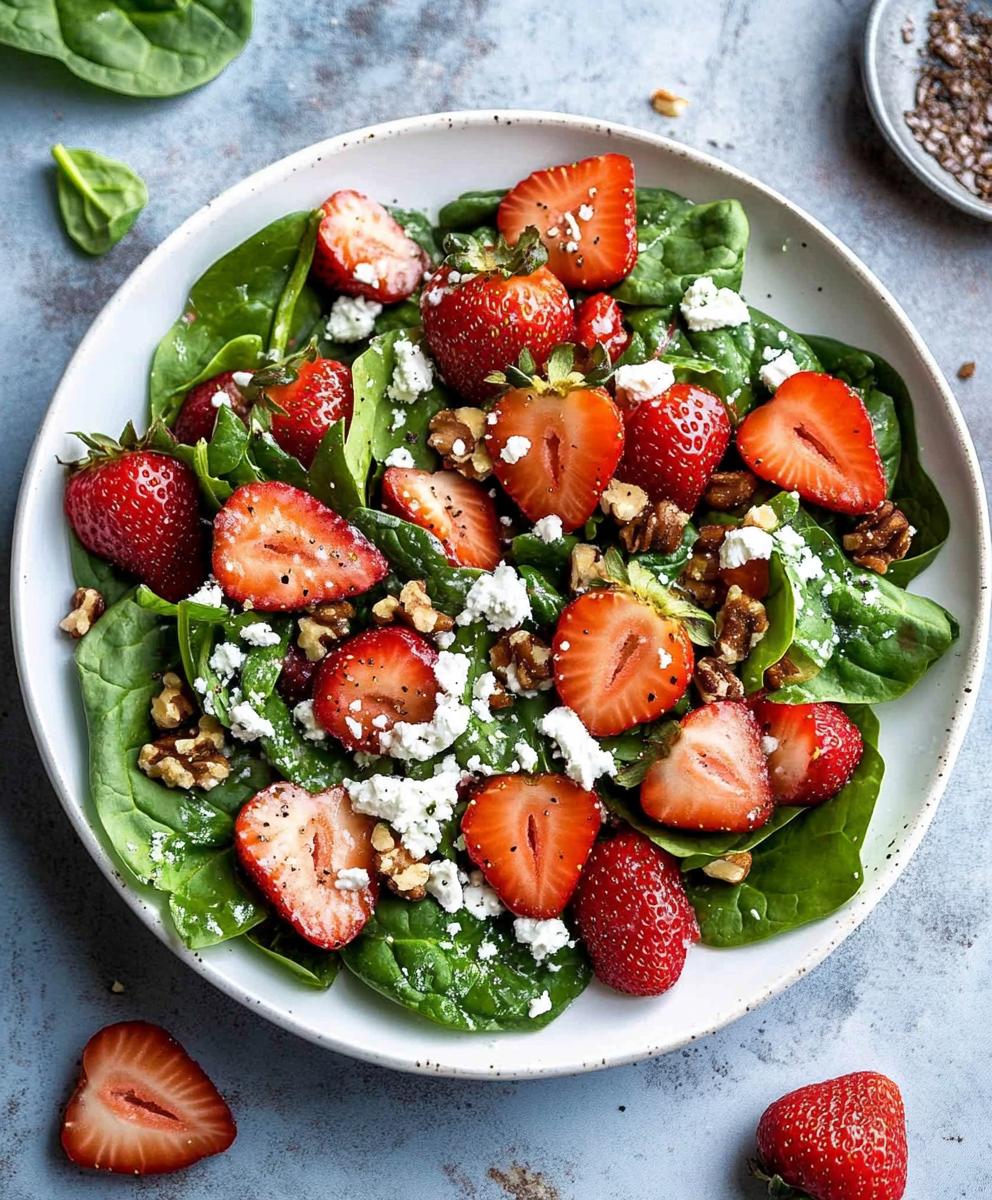 Strawberry Spinach Salad Recipe