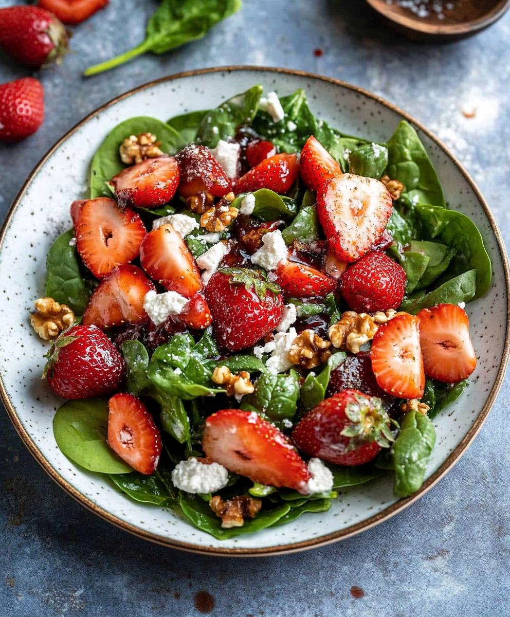 Strawberry Spinach Salad Recipe