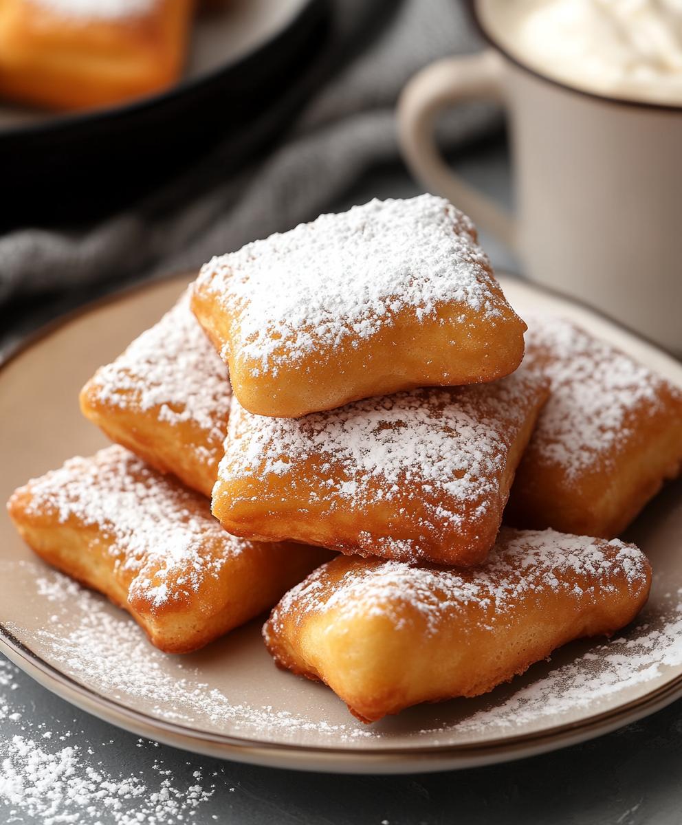 Vanilla French Beignets Recipe