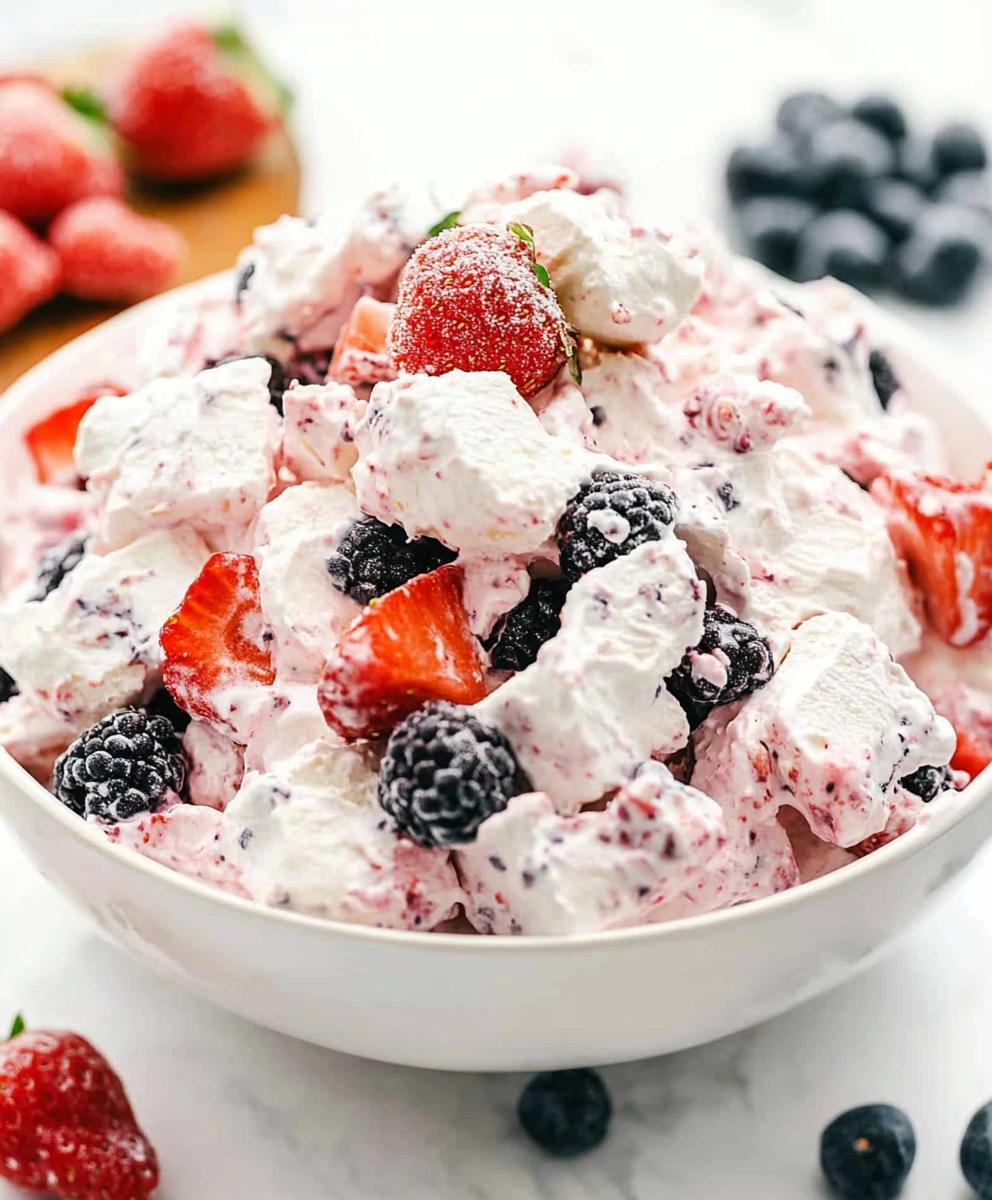 Very Berry Cheesecake Salad Recipe