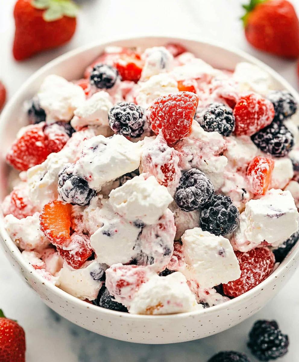 Very Berry Cheesecake Salad Recipe