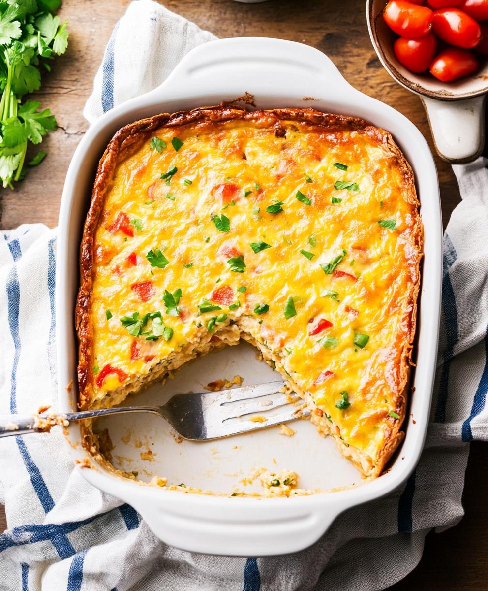 Western Omelet Quiche Recipe