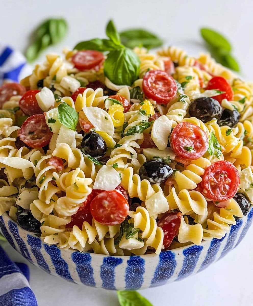 Zesty Italian Pasta Salad Recipe