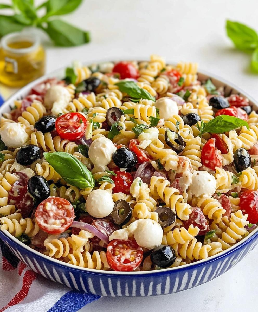Zesty Italian Pasta Salad Recipe
