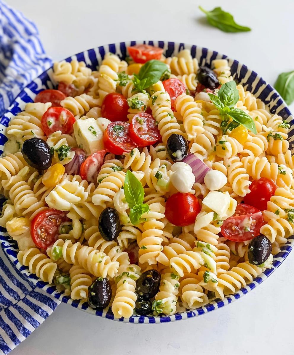 Zesty Italian Pasta Salad Recipe