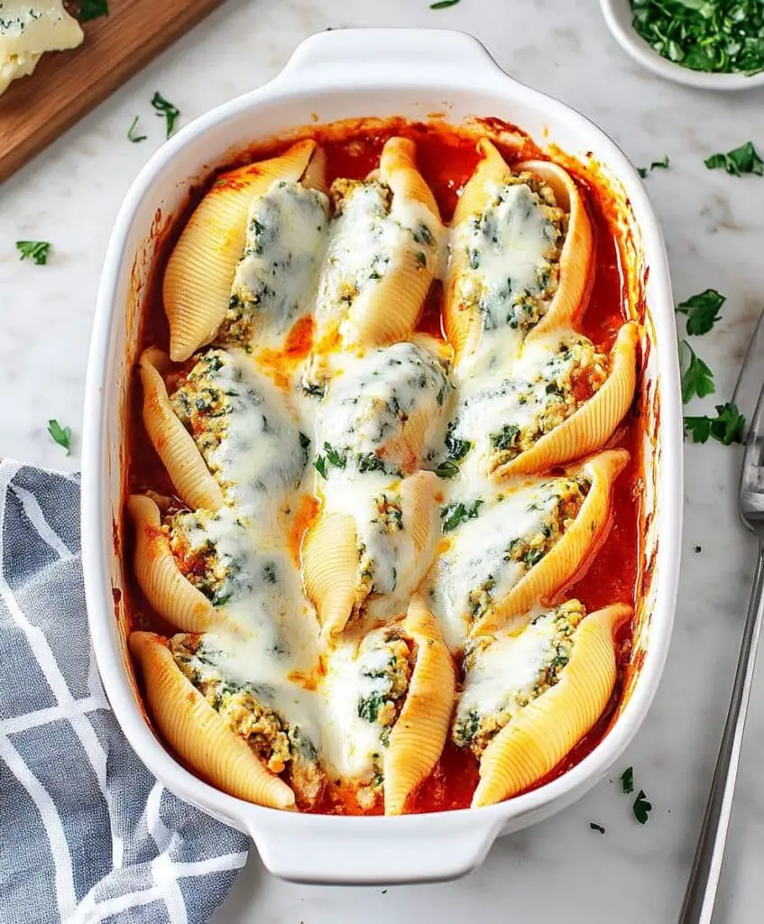 Baked Stuffed Shells Recipe