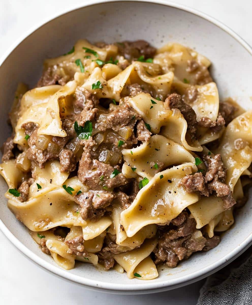 Beef And Noodles Recipe