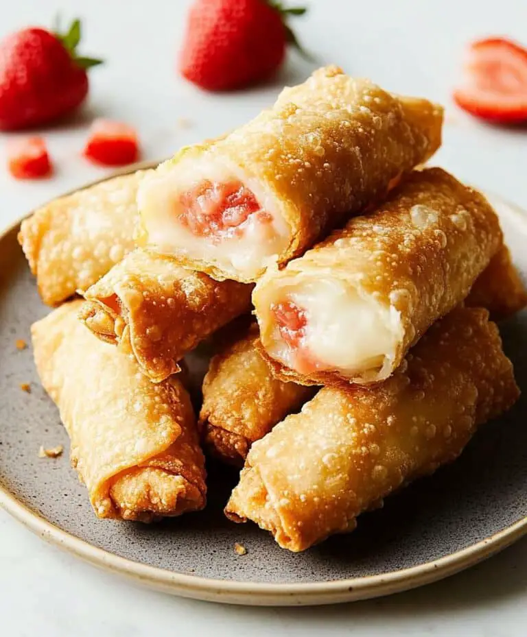 Cheesecake Egg Rolls Recipe
