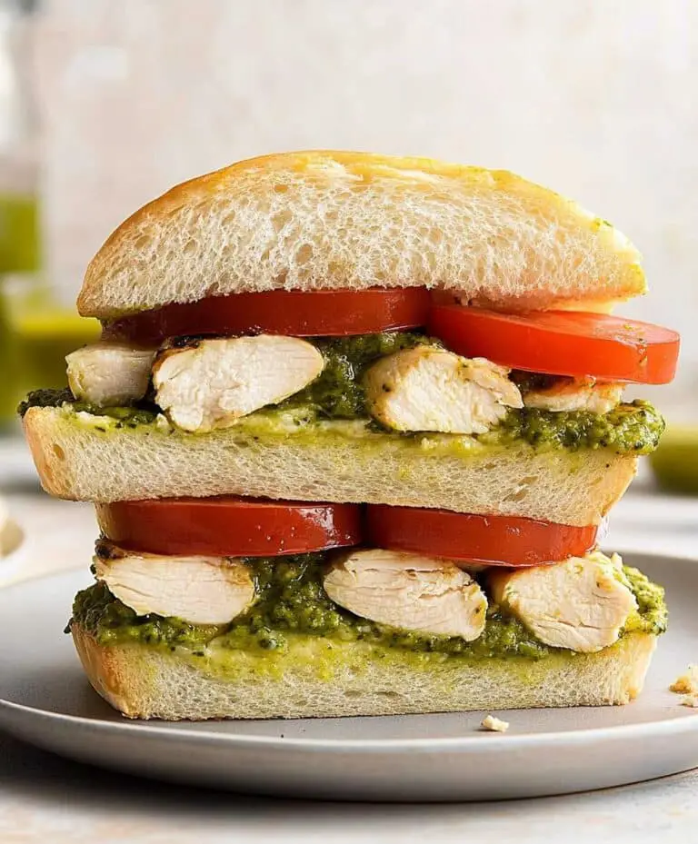 Chicken Pesto Sandwich Recipe