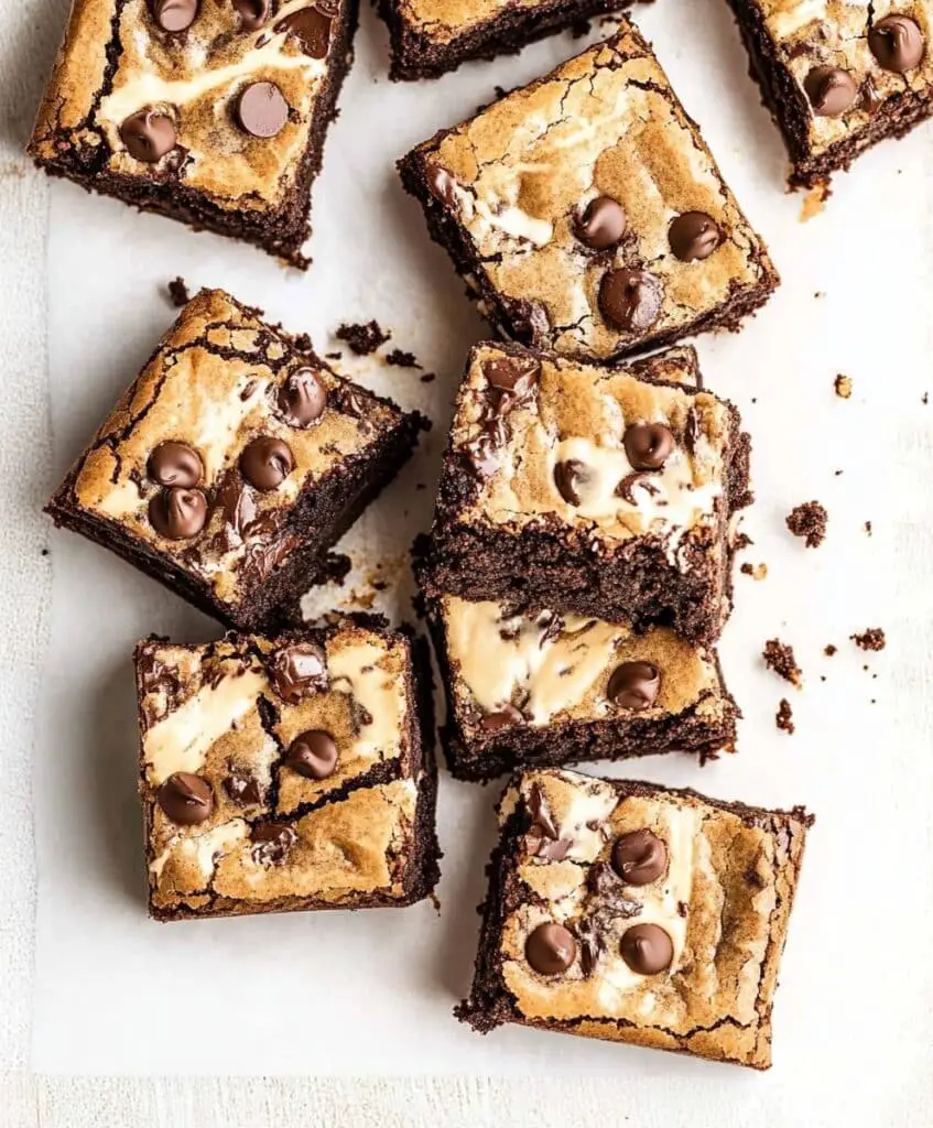 Chocolate Chip Cookie Brownies Recipe