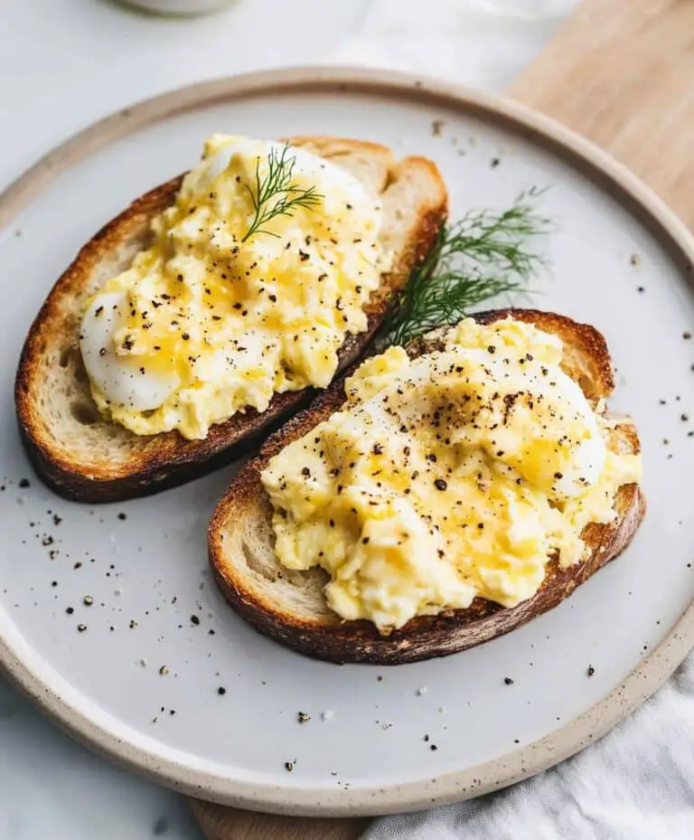 Egg And Cheese Toasts Recipe