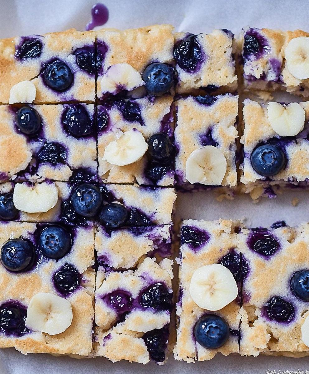 Fluffy Baked Blueberry Buttermilk Pancakes Recipe