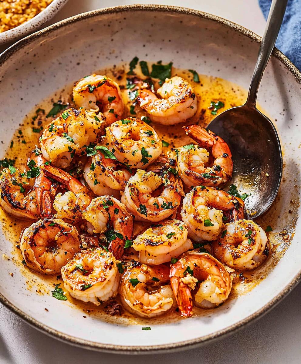 Hawaiian Garlic Shrimp Recipe