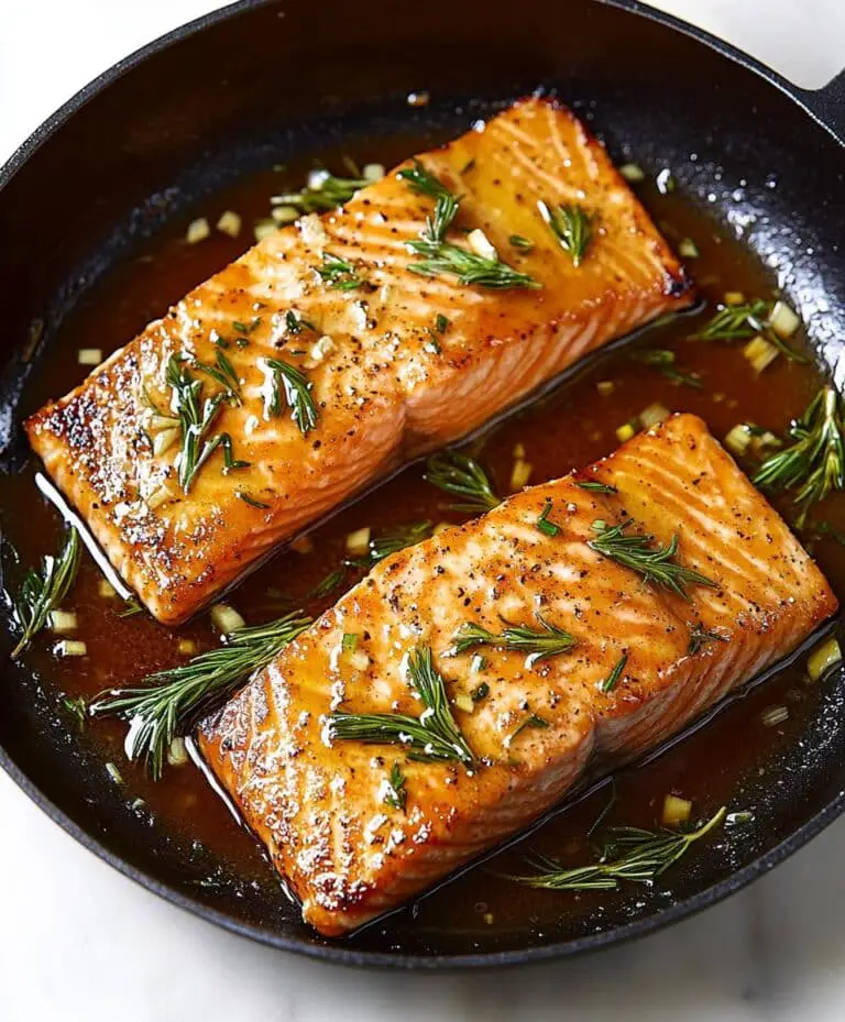 Honey-garlic Glazed Salmon Recipe