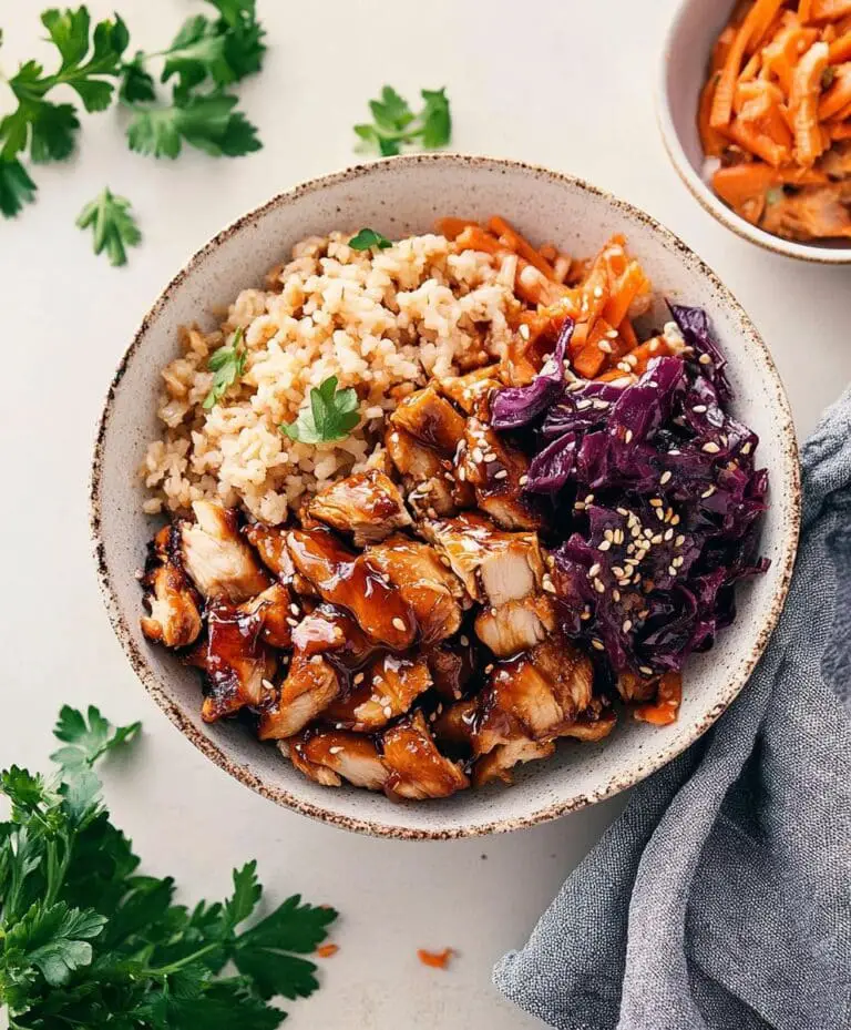 Hot Honey Chicken Bowls Recipe
