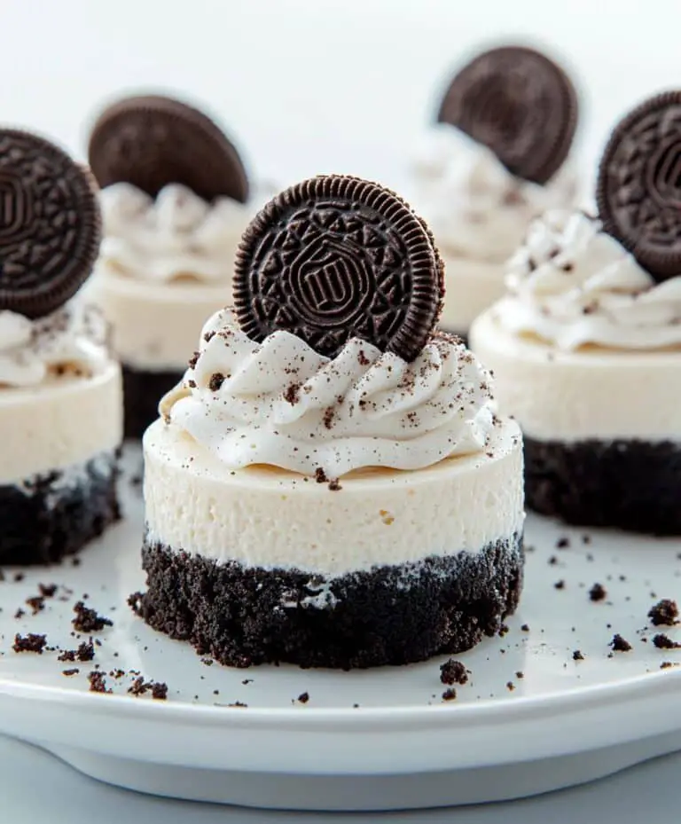 Mini Oreo Cheesecakes Recipe