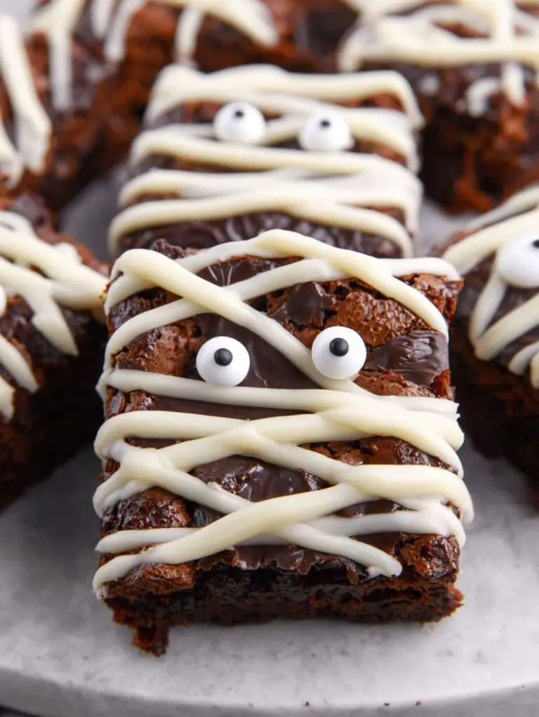 Mummy Brownies Recipe