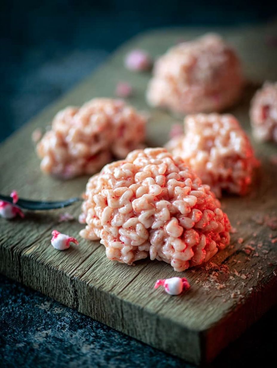 Rice Krispies Treat Marshmallow Brains Recipe