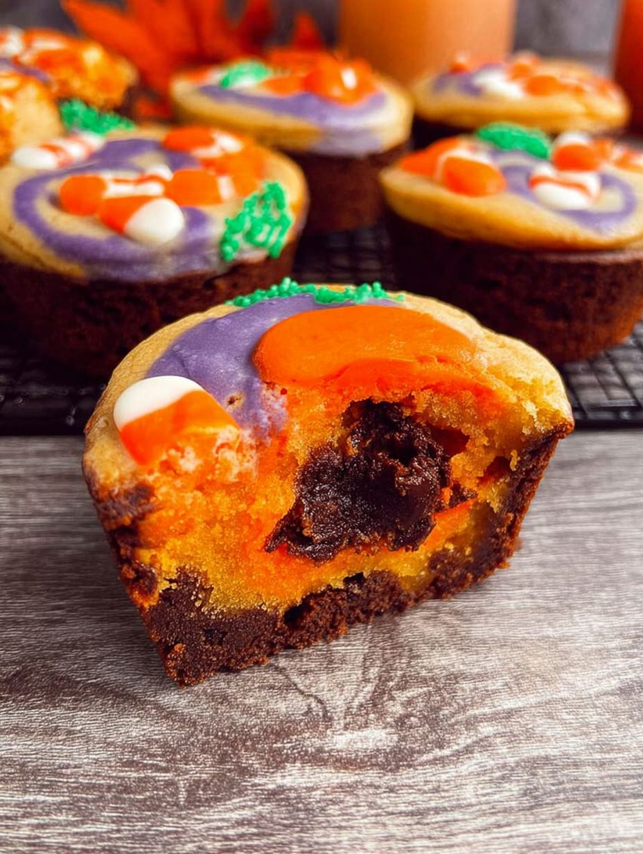 Halloween Sugar Cookie Brownies Recipe