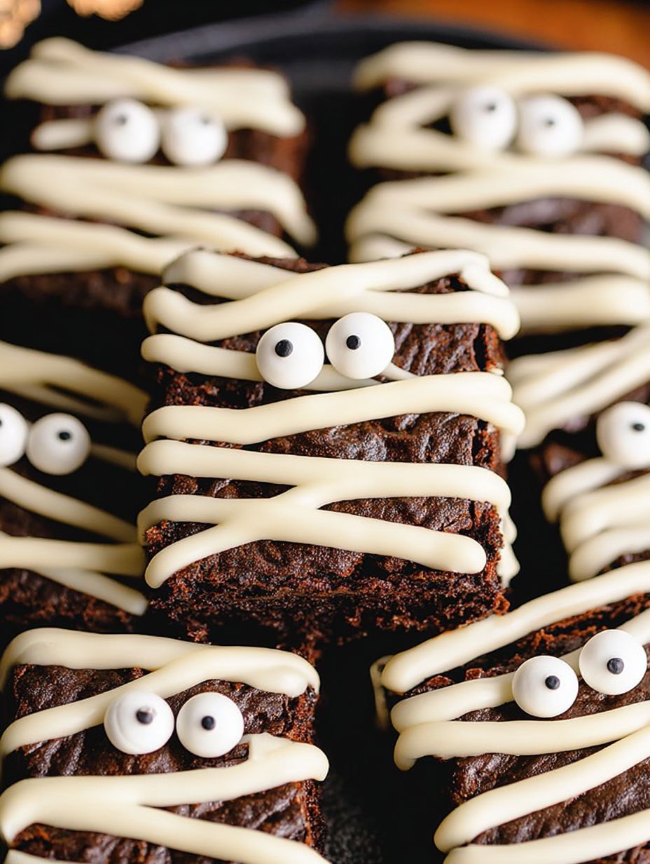 Mummy Brownies Recipe