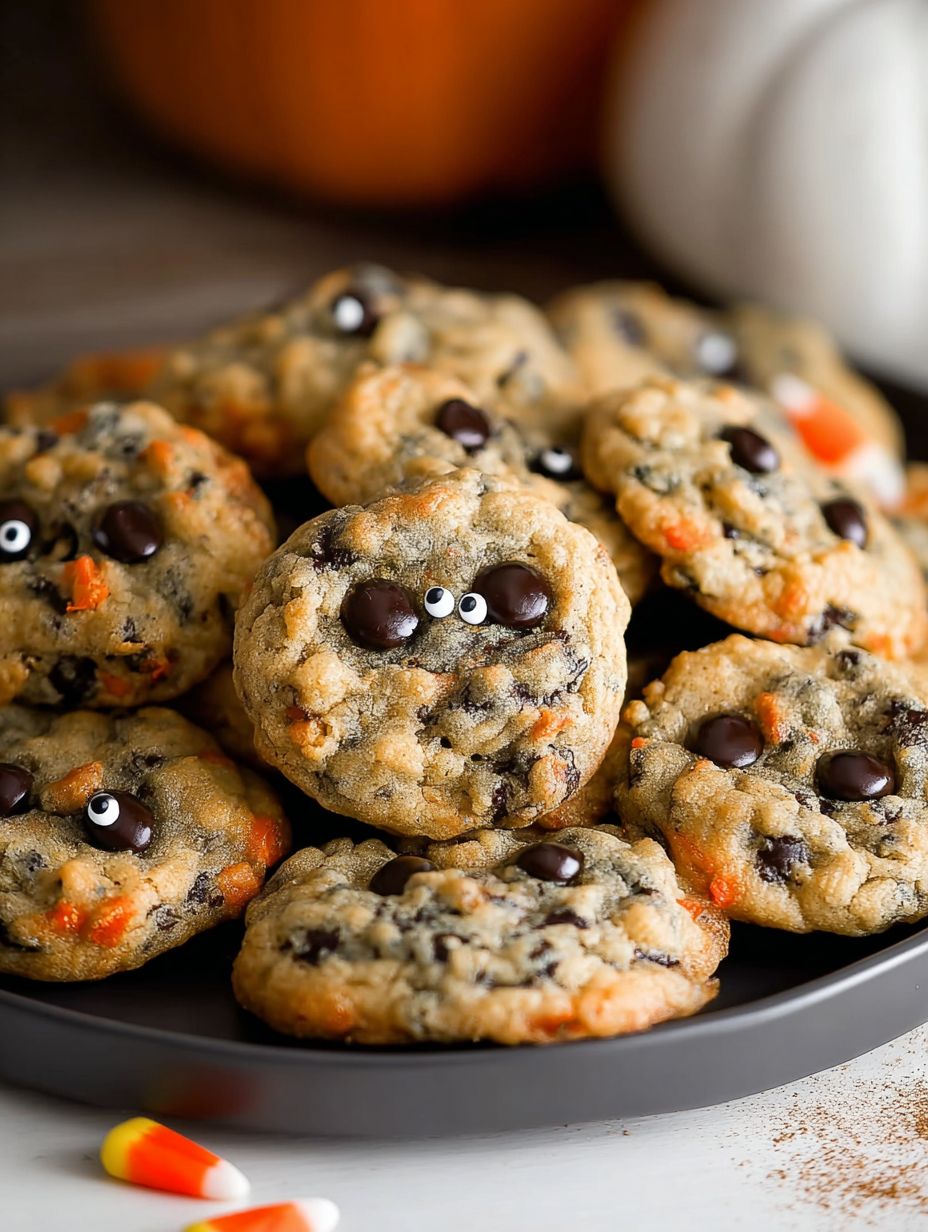 Easy Halloween Chocolate Chip Cookies Recipe