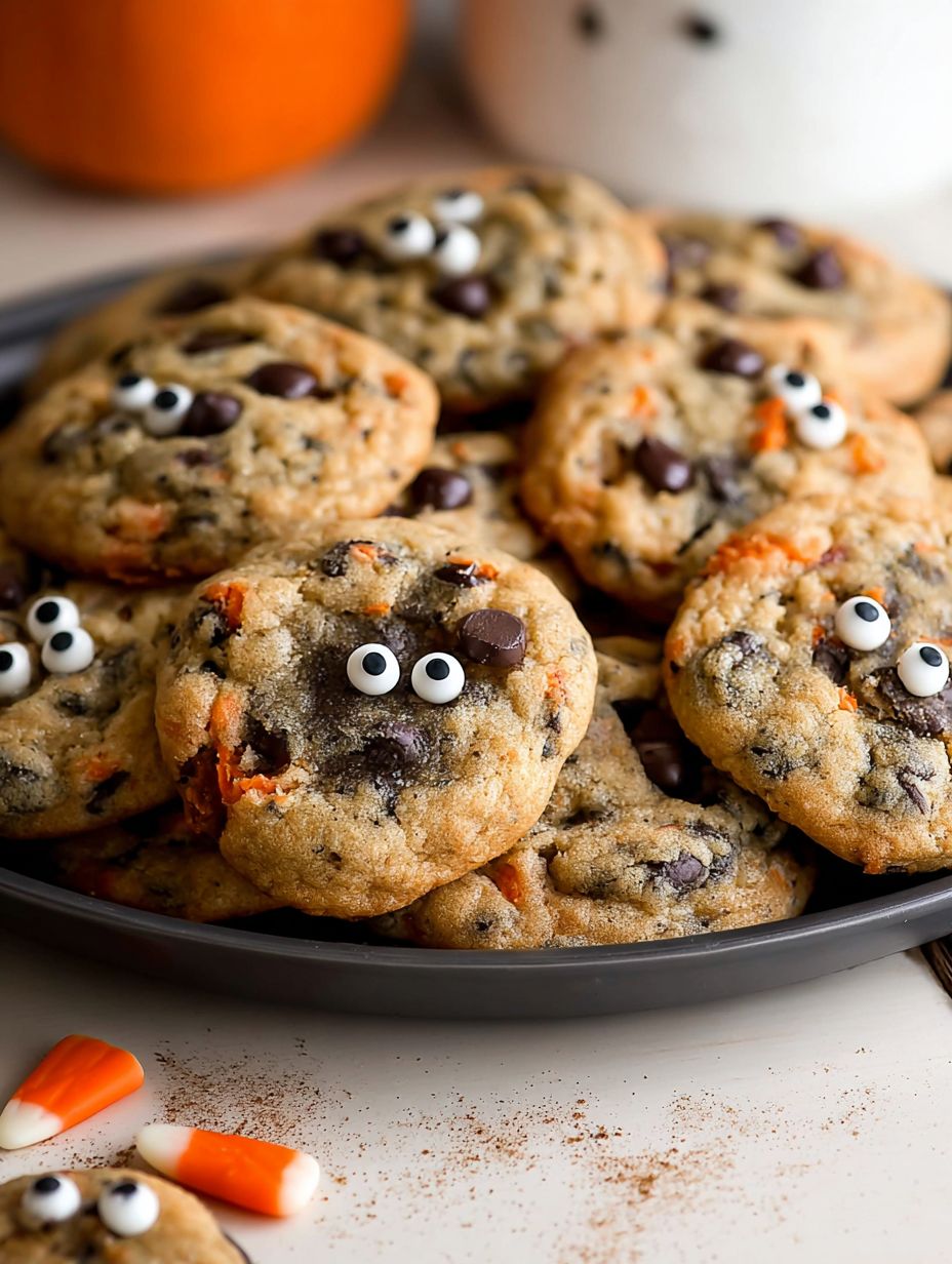 Easy Halloween Chocolate Chip Cookies Recipe