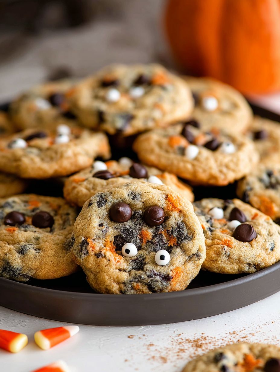 Easy Halloween Chocolate Chip Cookies Recipe
