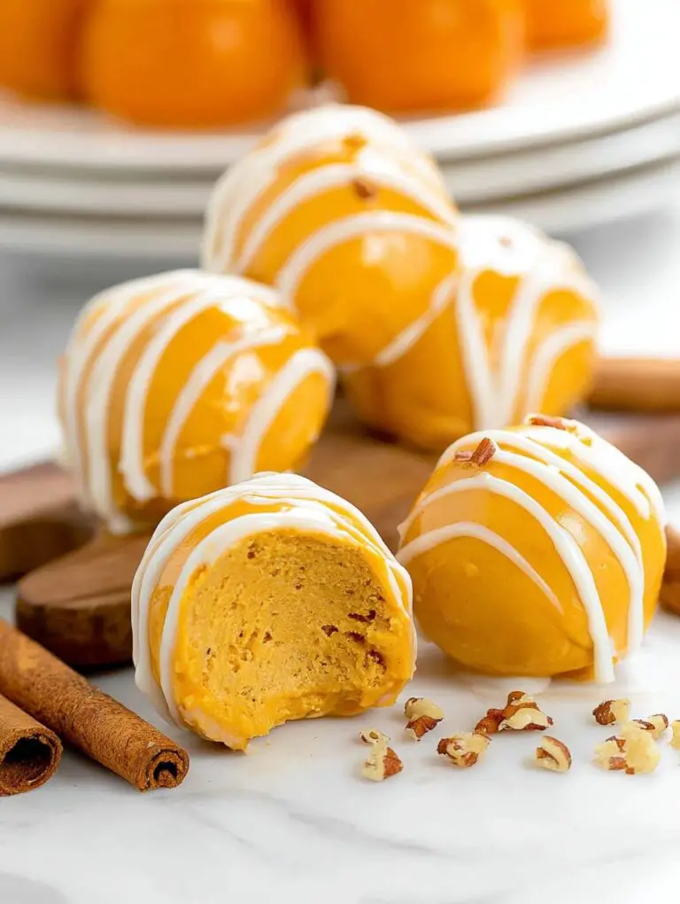 Pumpkin Cheesecake Balls Recipe
