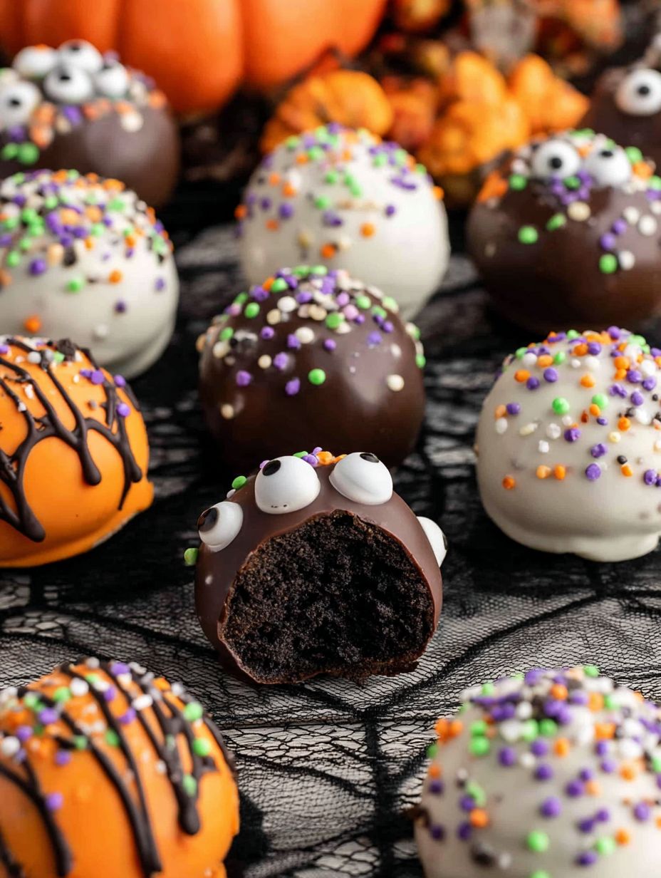Halloween Oreo Balls Recipe