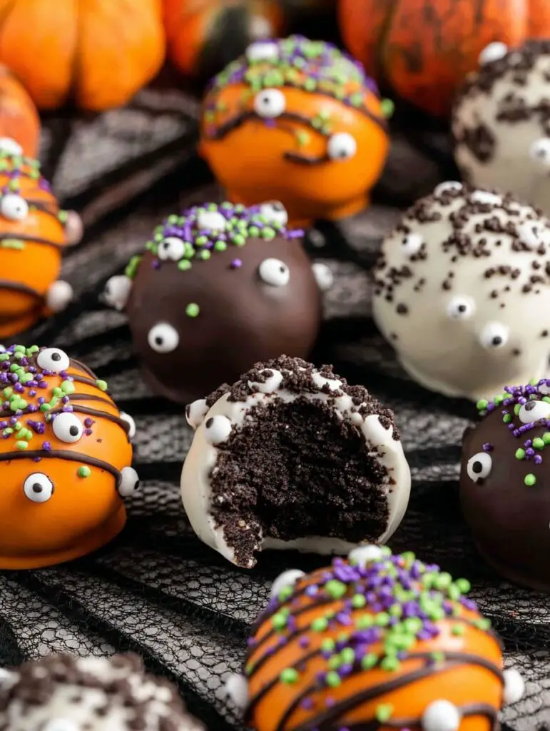 Halloween Oreo Balls Recipe