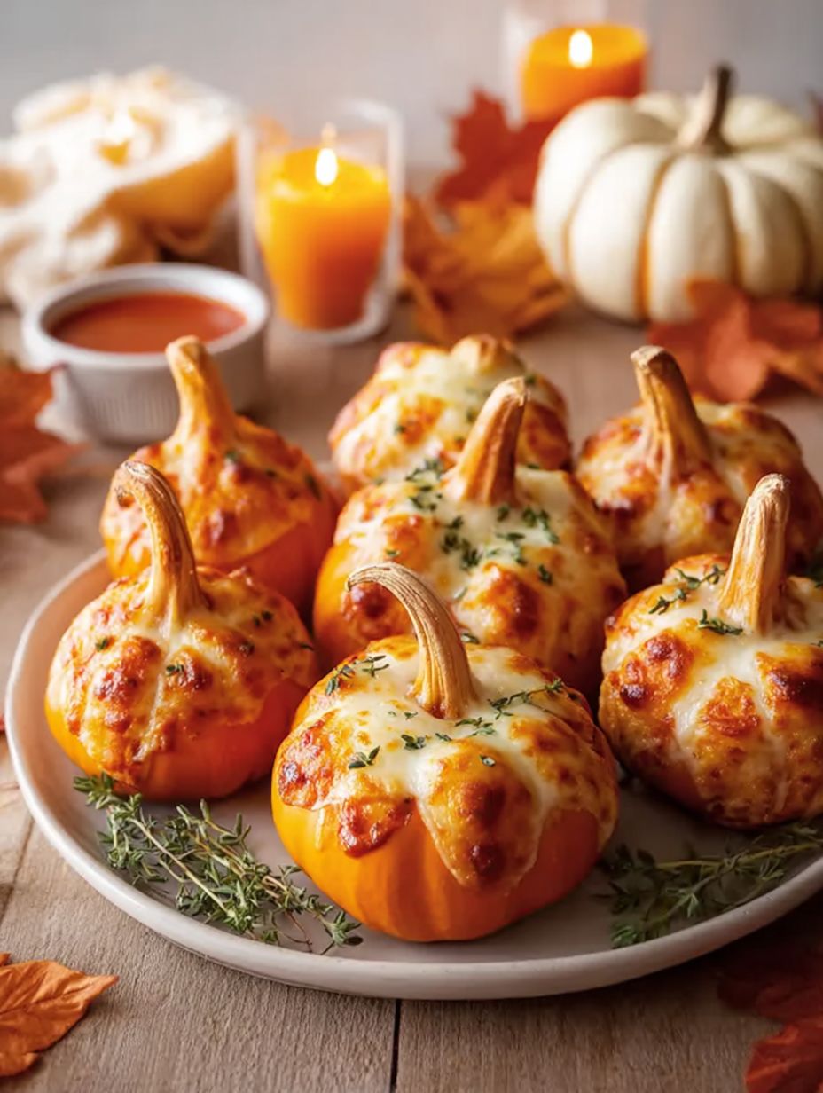 Easy Pizza-stuffed Pumpkins For Halloween Dinner Recipe
