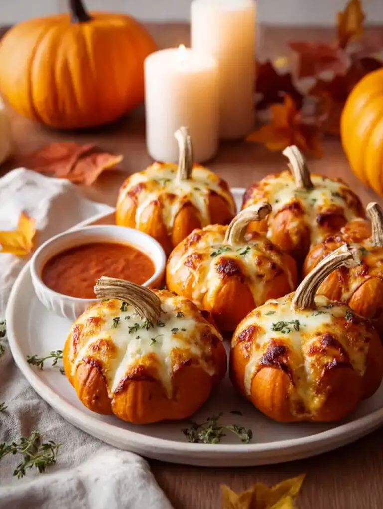Easy Pizza-stuffed Pumpkins For Halloween Dinner Recipe