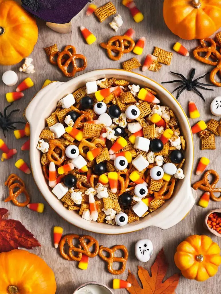 Spooky Halloween Snack Mix (easy Kid-friendly Recipe) Recipe