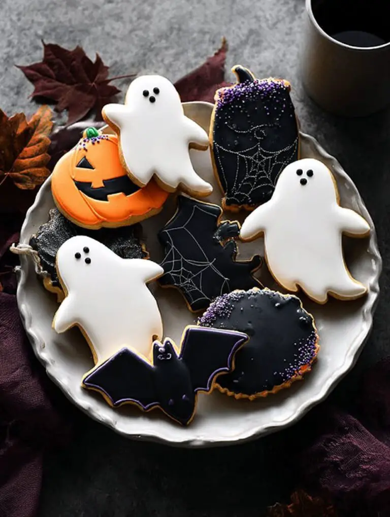 Halloween Royal Icing Cookies Recipe