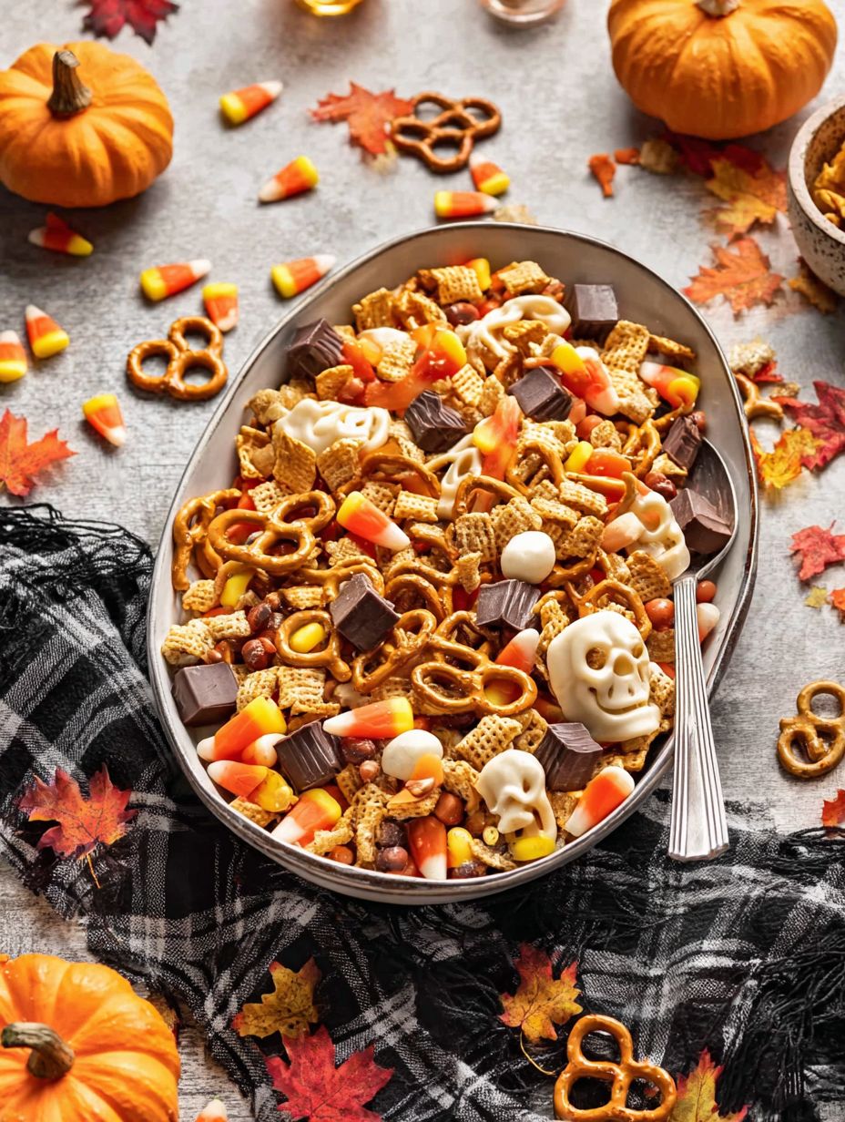 Halloween Trail Mix Recipe