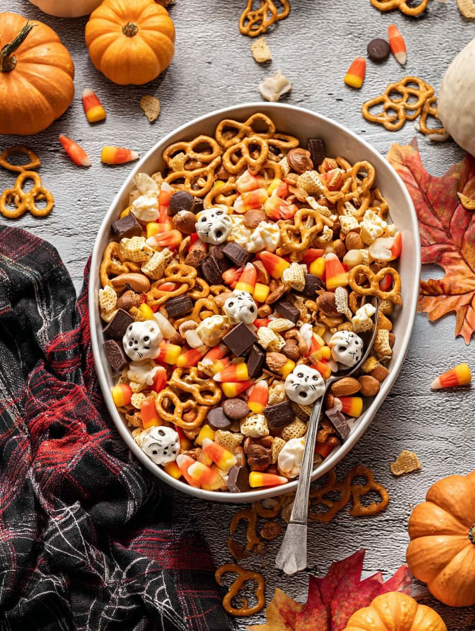 Halloween Trail Mix Recipe