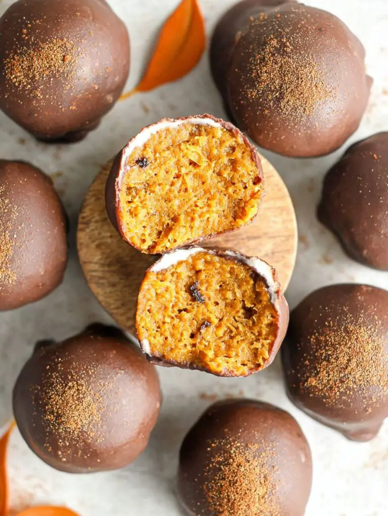 No-bake Pumpkin Bites Recipe