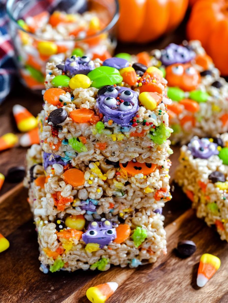 Halloween Rice Krispie Treats Recipe