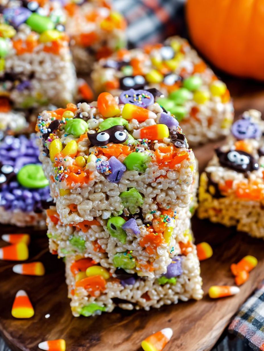 Halloween Rice Krispie Treats Recipe