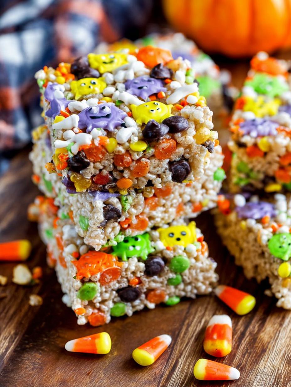Halloween Rice Krispie Treats Recipe