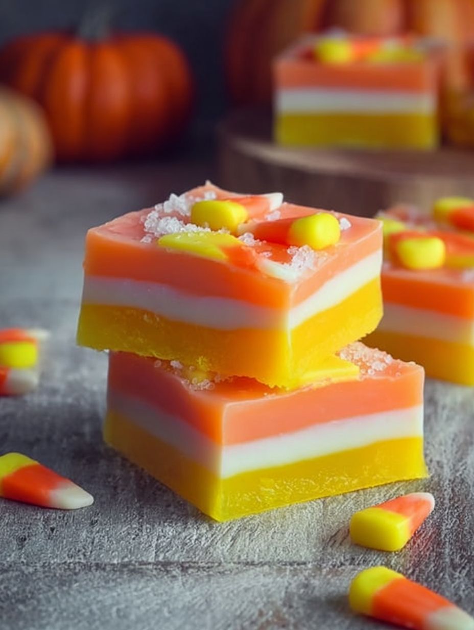 Healthy Candy Corn Bars Made Easy Recipe