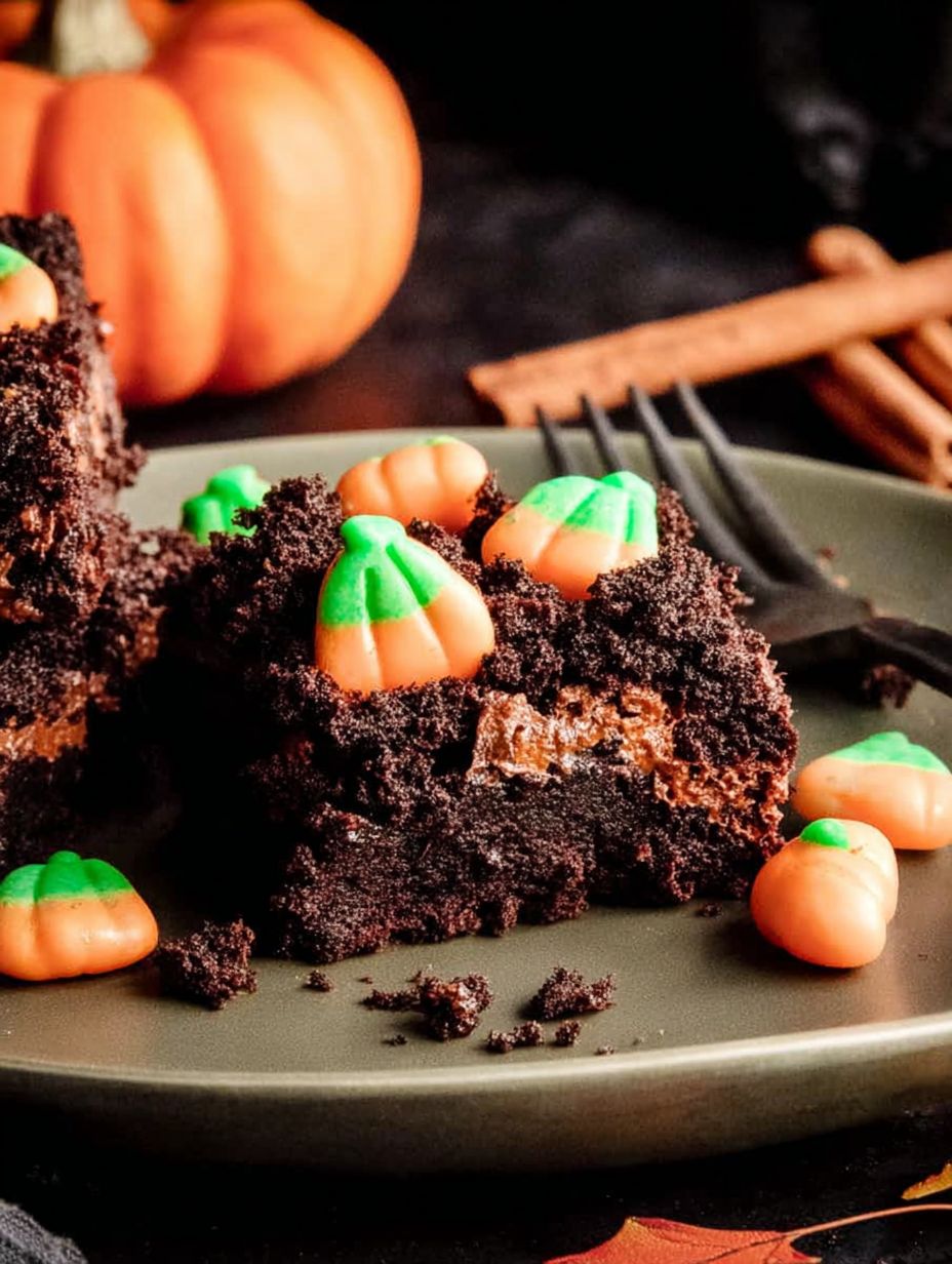 Pumpkin Patch Brownies Recipe