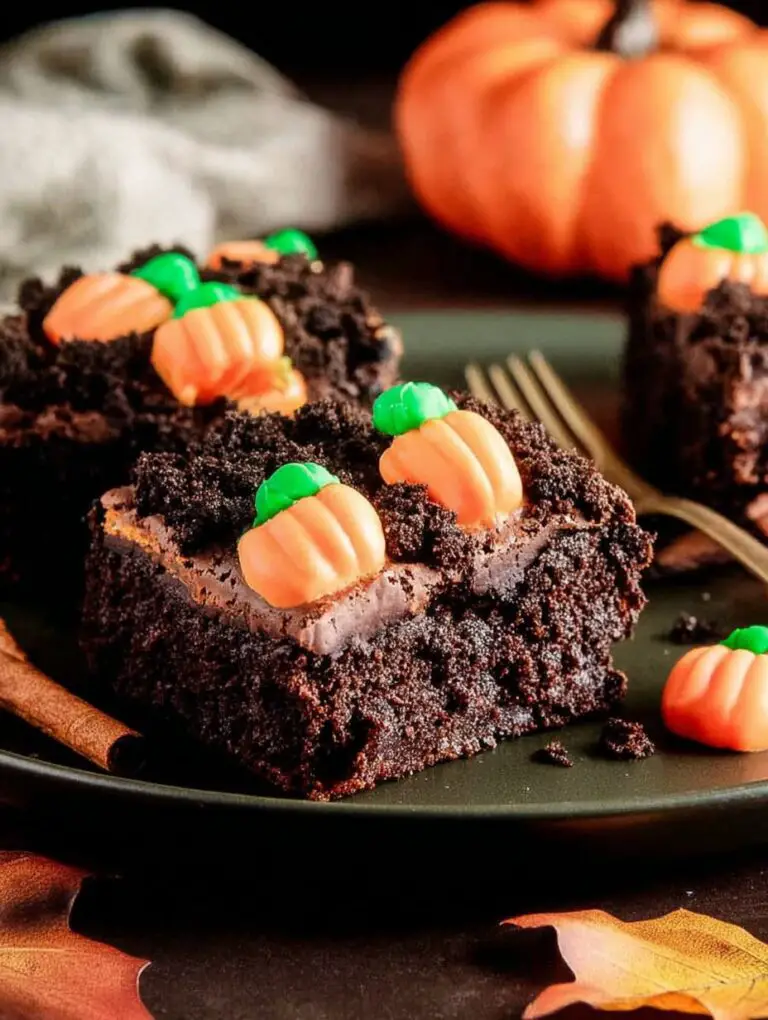 Pumpkin Patch Brownies Recipe