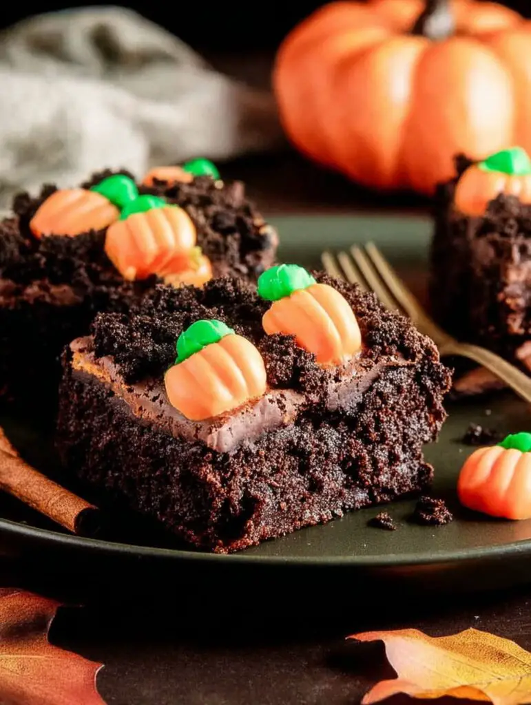 Pumpkin Patch Brownies Recipe