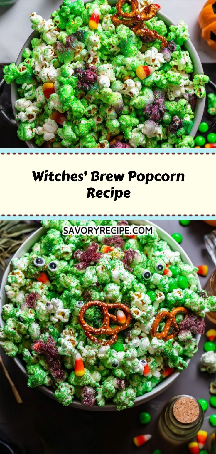 Witches’ Brew Popcorn Recipe