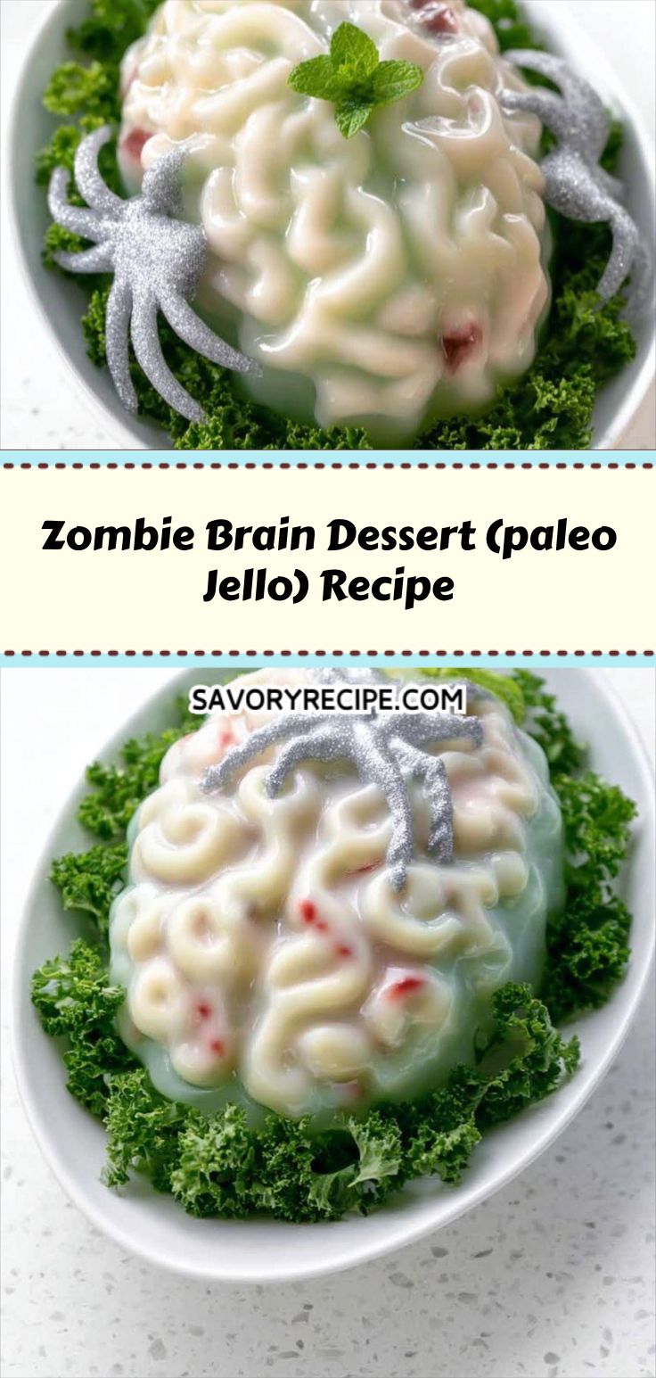 Zombie Brain Dessert (paleo Jello) Recipe