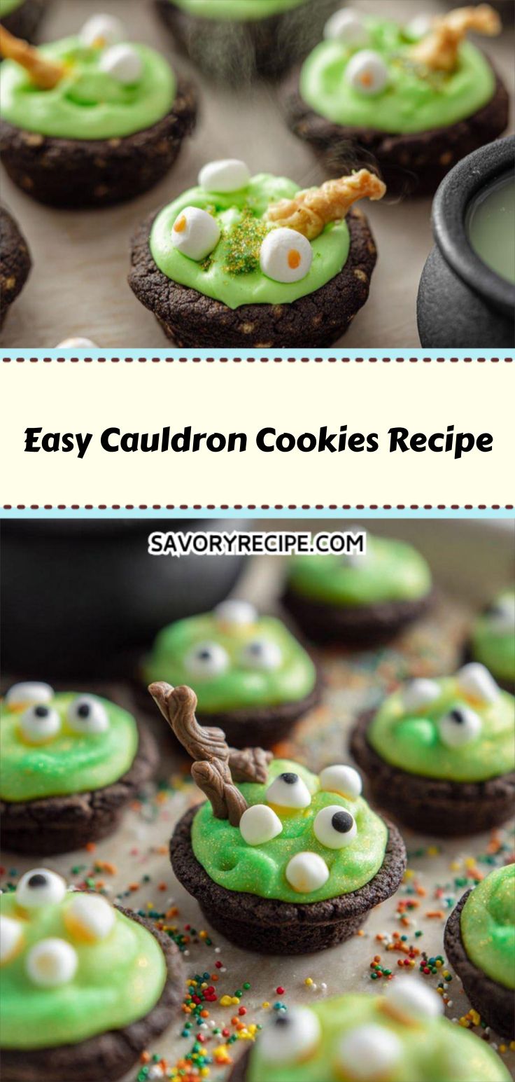 Easy Cauldron Cookies Recipe